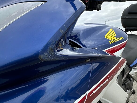 2007 Honda VFR 800, синий, 400000 рублей - вид 9