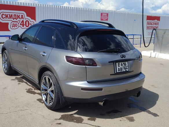 2003 Infiniti FX35 I (S50), серый, 1500000 рублей - вид 10