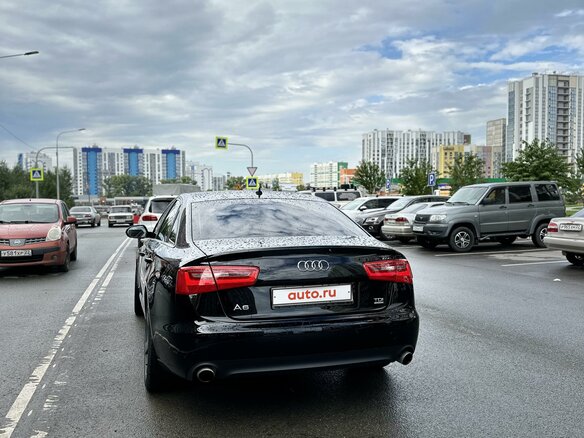 2012 Audi A6 IV (C7), чёрный, 2200000 рублей - вид 4