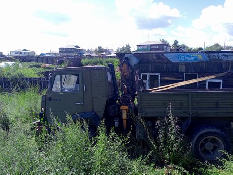 1993 КамАЗ 5320, зелёный, 1500000 рублей, вид 5