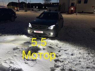 2007 Mercedes-Benz C-Класс 280 III (W204), чёрный, 1400000 рублей, вид 1