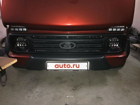 2017 Lada (ВАЗ) 2121 (4x4) Urban I Рестайлинг, красный - вид 11