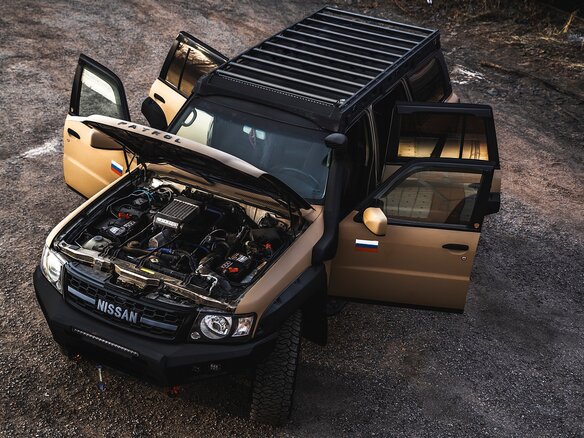 2011 Nissan Patrol V (Y61) Рестайлинг, серый, 5999995 рублей - вид 22