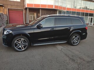 2017 Mercedes-Benz GLS 500 I (X166), чёрный, 7450000 рублей, вид 2