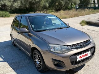 2014 Lada (ВАЗ) Kalina Sport II, коричневый, 585000 рублей, вид 3