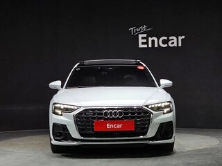 2025 Audi A8 Long 50 TDI IV (D5) Рестайлинг, белый, 10862644 рублей, вид 3