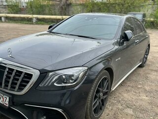 2014 Mercedes-Benz S-Класс AMG 63 AMG Long III (W222, C217), чёрный, 4400000 рублей, вид 1