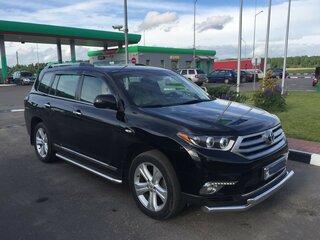 2011 Toyota Highlander II (XU40) Рестайлинг, чёрный, 1700000 рублей, вид 1