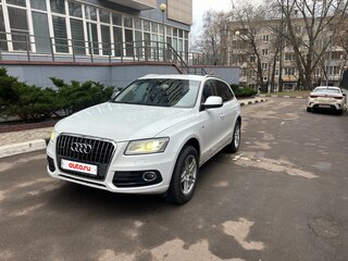 2013 Audi Q5 I (8R) Рестайлинг, белый, 1950000 рублей, вид 1