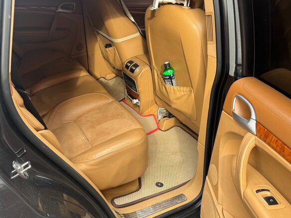 2008 Porsche Cayenne S I Рестайлинг (957), чёрный, 1550000 рублей - вид 13