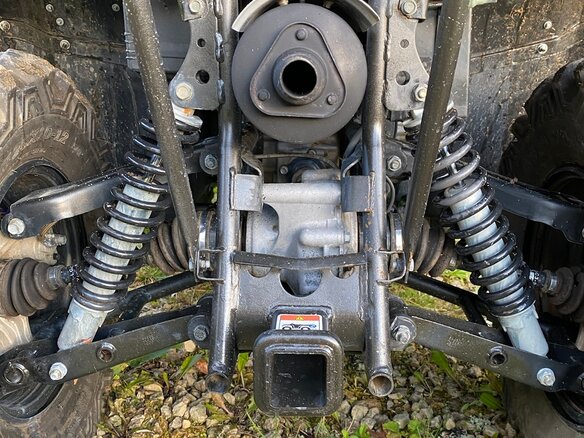 2012 Kymco MXU 450, чёрный, 350000 рублей - вид 11