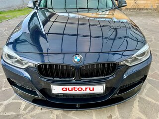 2016 BMW 3 серии 320i xDrive VI (F3x) Рестайлинг, синий, 2450000 рублей, вид 4
