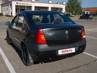 2009 Renault Logan I, чёрный, 350000 рублей, вид 4