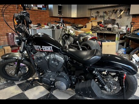 2012 Harley-Davidson Sportster 1200, чёрный, 900000 рублей, вид 3