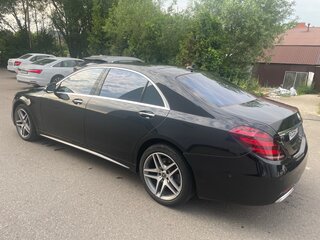 2019 Mercedes-Benz S-Класс 350 d Long VI (W222, C217) Рестайлинг, чёрный, 6999999 рублей, вид 3