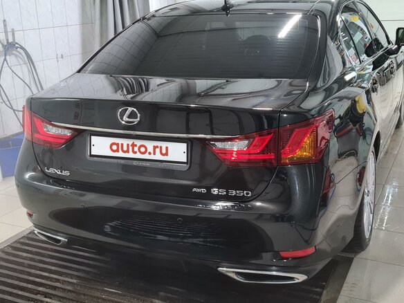2012 Lexus GS 350 IV, чёрный - вид 1