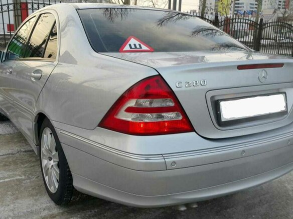2006 Mercedes-Benz C-Класс 280 II (W203) Рестайлинг, серебристый - вид 11