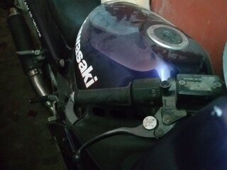 1991 Kawasaki ZZR 1100, синий, 400000 рублей, вид 2