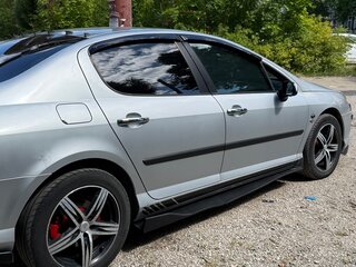 2007 Peugeot 407, серебристый, 480000 рублей, вид 4