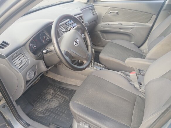 2008 Kia Rio II, серый, 455000 рублей - вид 5