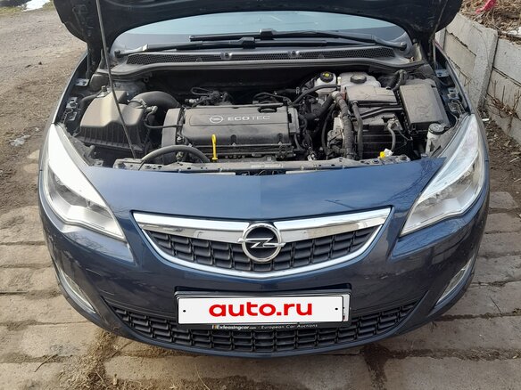 2011 Opel Astra J, синий, 1300000 рублей - вид 4