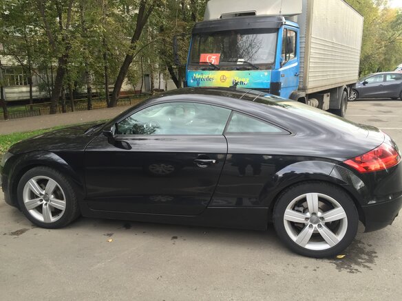 2008 Audi TT II (8J), чёрный