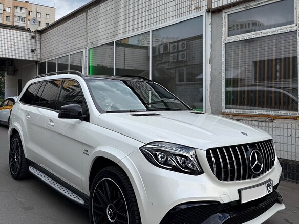 2016 Mercedes-Benz GLS 500 I (X166), белый, 5700000 рублей - вид 3