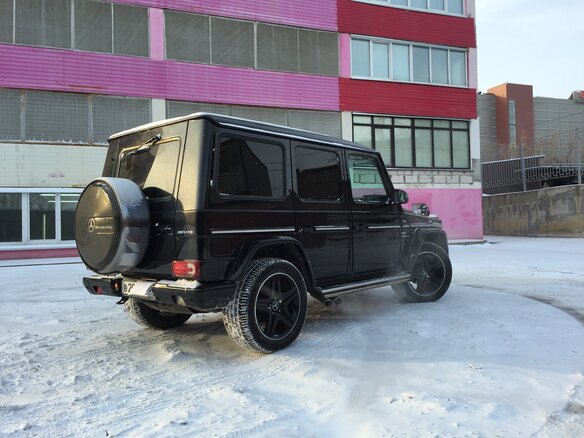 2003 Mercedes-Benz G-Класс 500 II (W463), чёрный - вид 4