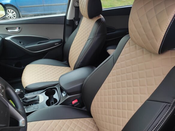 2018 Hyundai Santa Fe Grand III Рестайлинг, чёрный, 2106730 рублей - вид 12