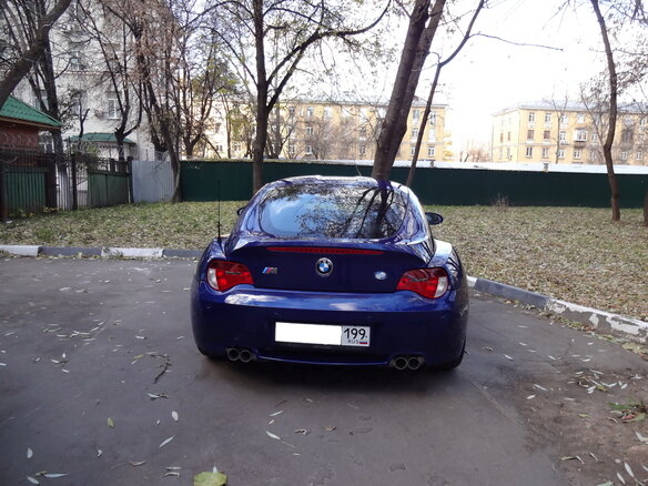 2007 BMW Z4 M, синий - вид 2