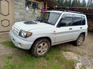 1998 Mitsubishi Pajero iO, серый, 420000 рублей, вид 1