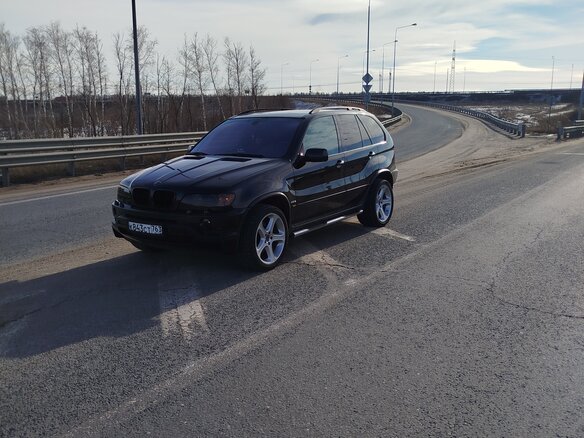 2002 BMW X5 4.6is I (E53), чёрный, 2350000 рублей - вид 28