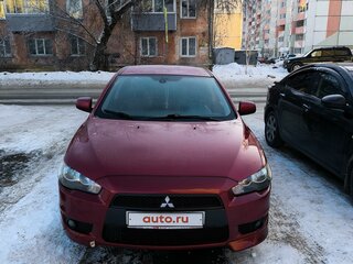 2008 Mitsubishi Lancer X, красный, 1050000 рублей, вид 2