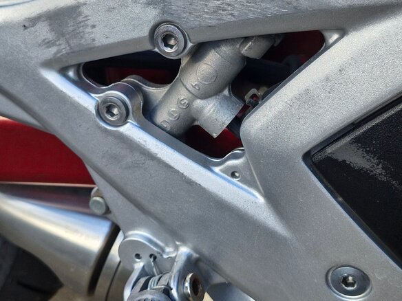 2006 Kawasaki ER-6N, серый, 299000 рублей - вид 9