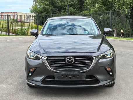 2020 Mazda CX-3 I Рестайлинг, серый, 2150000 рублей, вид 4