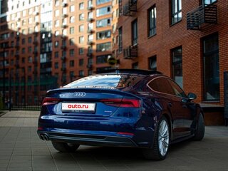 2019 Audi A5 II (F5), синий, 3500000 рублей, вид 4