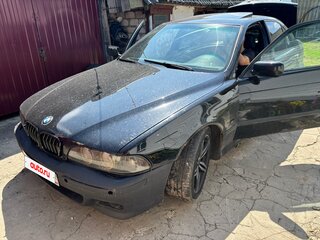 2002 BMW 5 серии 520i IV (E39) Рестайлинг, чёрный, 400000 рублей, вид 2