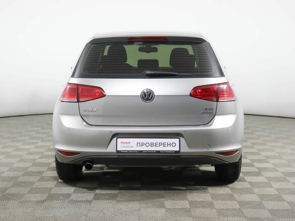 2013 Volkswagen Golf VII, серебристый - вид 5