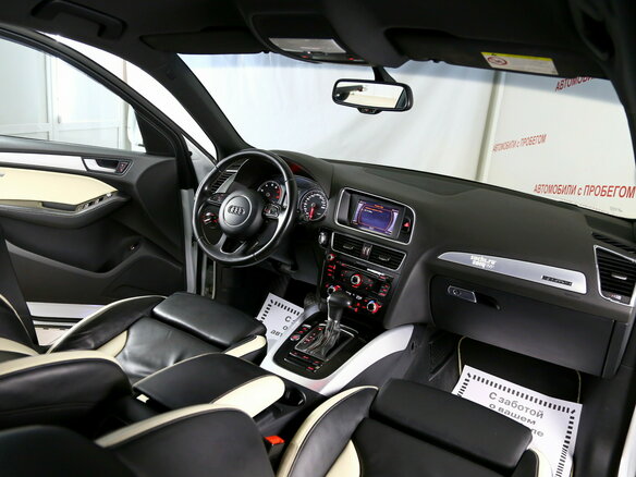 2013 Audi Q5 I (8R) Рестайлинг, белый - вид 4