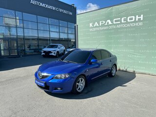 2006 Mazda 3 I (BK) Рестайлинг, синий, 470000 рублей, вид 1