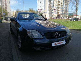 1998 Mercedes-Benz SLK-Класс 200 I (R170), чёрный, 790000 рублей, вид 5