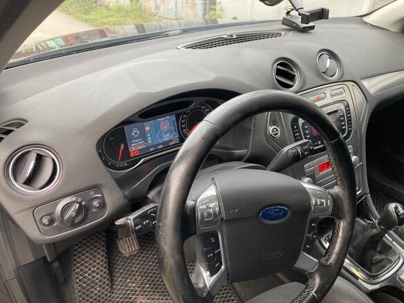 2007 Ford Mondeo IV, чёрный, 403000 рублей - вид 8