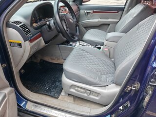 2006 Hyundai Santa Fe II, синий, 1070000 рублей, вид 2