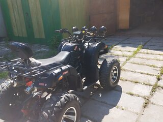 2023 Yamaha Grizzly 250, чёрный, 155000 рублей, вид 1