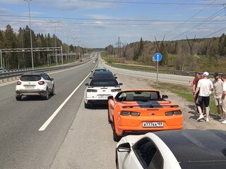 2022 Chevrolet Camaro SS VI Рестайлинг, чёрный, 7900000 рублей, вид 5