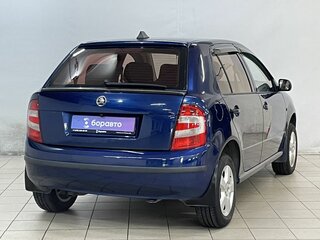 2006 Skoda Fabia I Рестайлинг, синий, 370000 рублей, вид 4