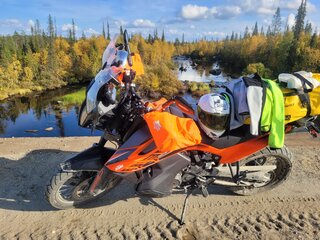 2020 KTM 890 Adventure, оранжевый, 1180000 рублей, вид 1