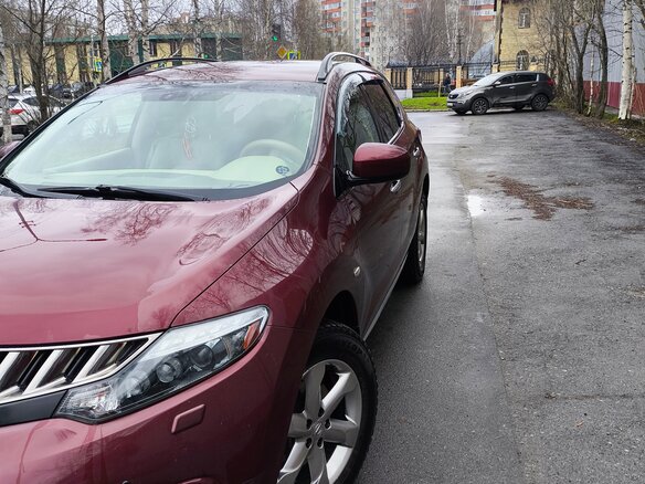 2010 Nissan Murano II (Z51), красный, 1050000 рублей