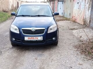 2009 Skoda Fabia II, синий, 699000 рублей, вид 1