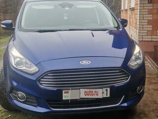 2017 Ford S-MAX S&S II, синий, 1680124 рублей, вид 1